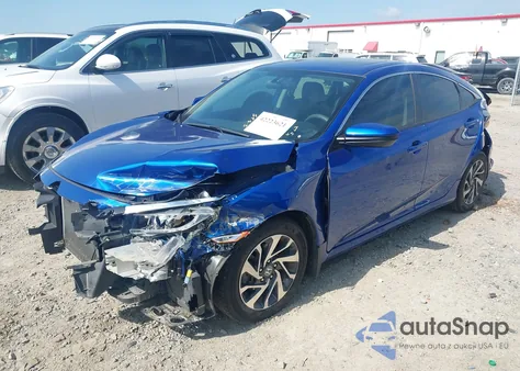 2018 Honda Civic Ex from USA, damaged, VIN 2HGFC2F76JH566261
